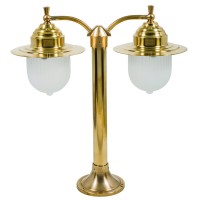 LIDO LIGHT 107706 OUTDOOR BRASS BOLLARD LAMP 465
