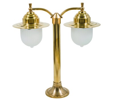 LIDO LIGHT 107706 OUTDOOR BRASS BOLLARD LAMP 465