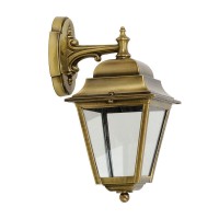 LIDO LIGHT 107985 OUTDOOR BRASS WALL LAMP 481K