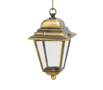LIDO LIGHT 108002 OUTDOOR BRASS PENDANT LAMP 4824