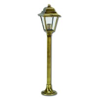LIDO LIGHT 108020 OUTDOOR BRASS BOLLARD LAMP 482