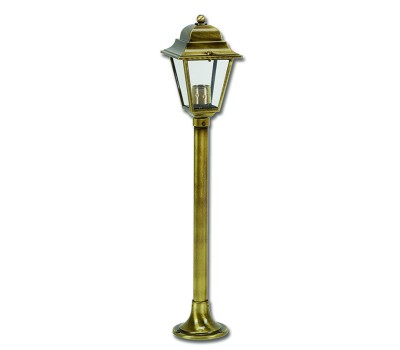 LIDO LIGHT 108020 OUTDOOR BRASS BOLLARD LAMP 482