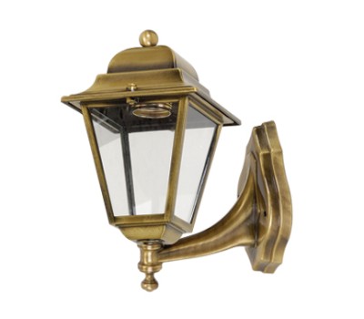 Градински аплик LIDO LIGHT 108039 OUTDOOR BRASS WALL LAMP 482A