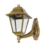 LIDO LIGHT 108039 OUTDOOR BRASS WALL LAMP 482A