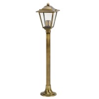 LIDO LIGHT 108082 OUTDOOR BRASS BOLLARD LAMP 483