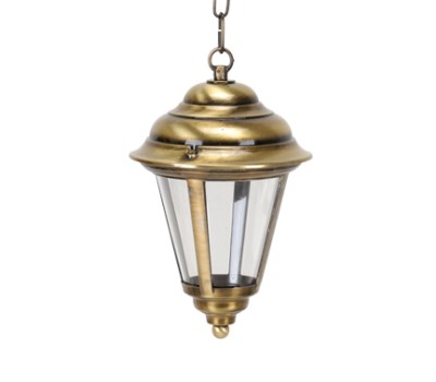 LIDO LIGHT 108209 OUTDOOR BRASS PENDANT LAMP 4854