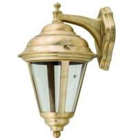 LIDO LIGHT 108232 OUTDOOR BRASS WALL LAMP 485K