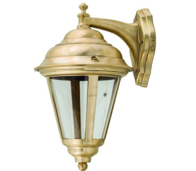 LIDO LIGHT 108232 OUTDOOR BRASS WALL LAMP 485K