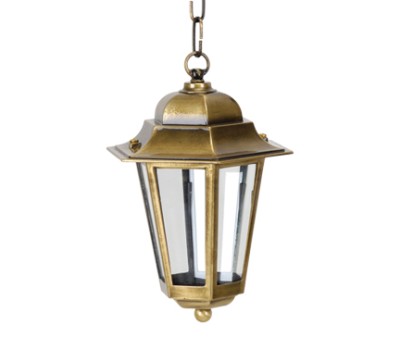 Градински пендел LIDO LIGHT 108270 OUTDOOR BRASS PENDANT LAMP 4864