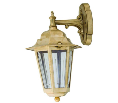 LIDO LIGHT 108300 OUTDOOR BRASS WALL LAMP 486K