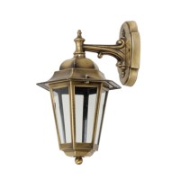 LIDO LIGHT 108320 OUTDOOR BRASS WALL LAMP 486K