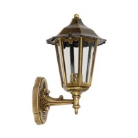 Градински аплик LIDO LIGHT 108365 OUTDOOR BRASS WALL LAMP 487A