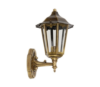 Градински аплик LIDO LIGHT 108365 OUTDOOR BRASS WALL LAMP 487A