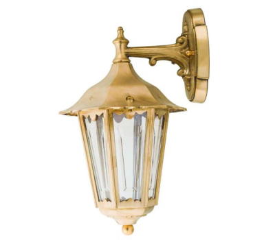 Градински аплик LIDO LIGHT 108369 OUTDOOR BRASS WALL LAMP 487K
