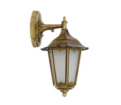 Градински аплик LIDO LIGHT 108386 OUTDOOR BRASS WALL LAMP 487K
