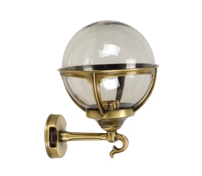 LIDO LIGHT 108519 OUTDOOR BRASS WALL LAMP 489