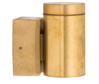 LIDO LIGHT 108746 OUTDOOR BRASS WALL LAMP 60.1/F