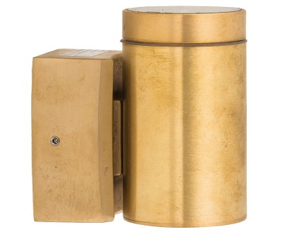 LIDO LIGHT 108746 OUTDOOR BRASS WALL LAMP 60.1/F