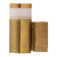 LIDO LIGHT 108837 OUTDOOR BRASS WALL LAMP 61-13