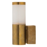 LIDO LIGHT 108846 OUTDOOR BRASS WALL LAMP 61-185