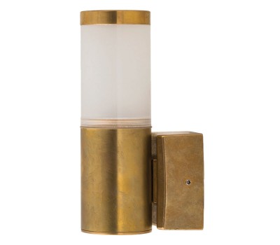 LIDO LIGHT 108846 OUTDOOR BRASS WALL LAMP 61-185