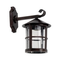 LIDO LIGHT 111851 OUTDOOR CAST ALUMINIUM WALL LAMP 3471-1