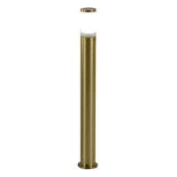 LIDO LIGHT 117778 OUTDOOR BRASS BOLLARD LAMP F60K