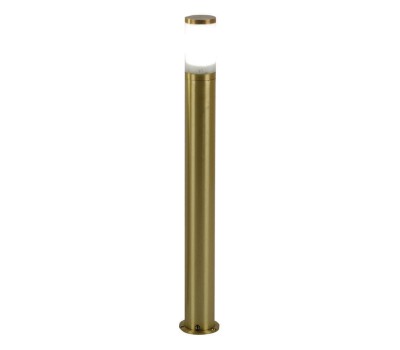 LIDO LIGHT 117778 OUTDOOR BRASS BOLLARD LAMP F60K