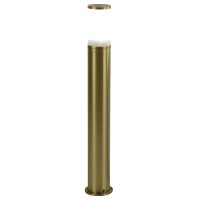 LIDO LIGHT 117817 OUTDOOR BRASS BOLLARD LAMP F80