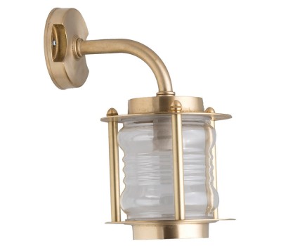 LIDO LIGHT 131872 OUTDOOR BRASS WALL LAMP 4541