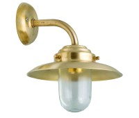 LIDO LIGHT 131898 OUTDOOR BRASS WALL LAMP 4561