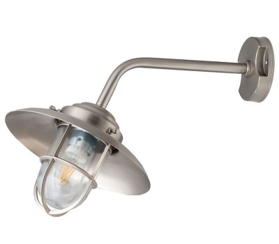 LIDO LIGHT 132047 OUTDOOR BRASS WALL LAMP 4573