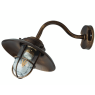 LIDO LIGHT 132076 OUTDOOR BRASS WALL LAMP 4555