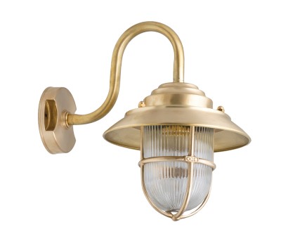 LIDO LIGHT 132083 OUTDOOR BRASS WALL LAMP 4066