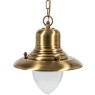 LIDO LIGHT 132129 OUTDOOR BRASS PENDANT LAMP 4434