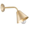 LIDO LIGHT 132180 OUTDOOR BRASS WALL LAMP 4953