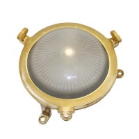Фасаден плафон LIDO LIGHT 132217 OUTDOOR BRASS CEILING LAMP 4341 