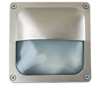 Фасадна луна за вграждане в стена LIDO LIGHT 132227 OUTDOOR BRASS RECESSED DOWNLIGHT LAMP 4621