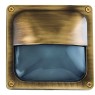 Фасадна луна за вграждане в стена LIDO LIGHT 132228 OUTDOOR BRASS RECESSED DOWNLIGHT LAMP 4621