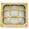 Фасадна луна за вграждане в стена LIDO LIGHT 132235 OUTDOOR BRASS RECESSED DOWNLIGHT LAMP 4622