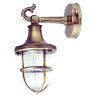 LIDO LIGHT 132338 OUTDOOR BRASS WALL LAMP 4111-2
