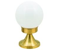 LIDO LIGHT 132442 OUTDOOR BRASS BOLLARD LAMP 4945