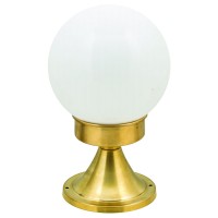 LIDO LIGHT 132442 OUTDOOR BRASS BOLLARD LAMP 4945