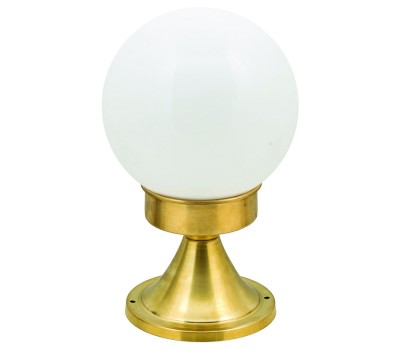LIDO LIGHT 132442 OUTDOOR BRASS BOLLARD LAMP 4945