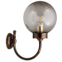 LIDO LIGHT 132453 OUTDOOR BRASS WALL LAMP 4942-20