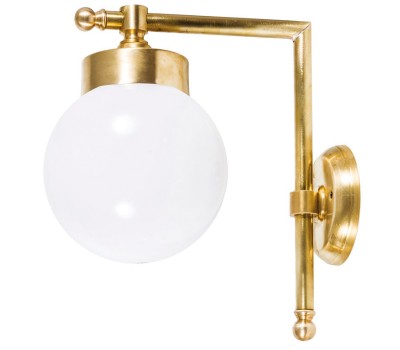 LIDO LIGHT 132460 OUTDOOR BRASS WALL LAMP 4947-20