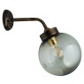LIDO LIGHT 132473 OUTDOOR BRASS WALL LAMP 4943-20