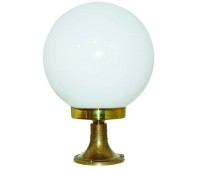 LIDO LIGHT 132566 OUTDOOR BRASS BOLLARD LAMP 4945