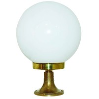 LIDO LIGHT 132566 OUTDOOR BRASS BOLLARD LAMP 4945