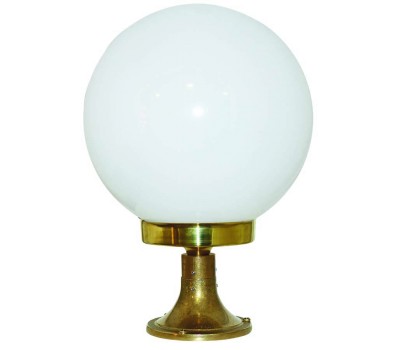 LIDO LIGHT 132566 OUTDOOR BRASS BOLLARD LAMP 4945